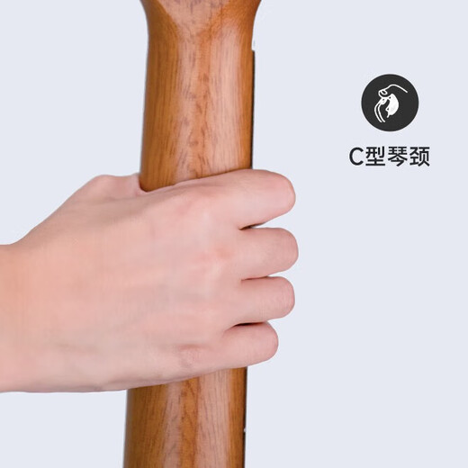 麦杰克MAGIC民谣吉他繁星系列男女初学者吉他云杉面单吉他成人单板吉他 云杉面单AC-10 原声款