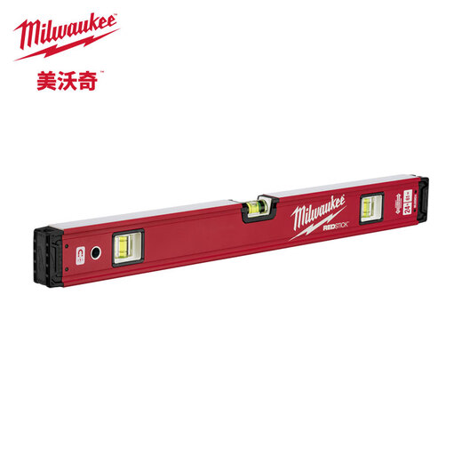 Meiwaqi REDSTICK bone-shaped reinforced anti-fall level magnetic high-precision water balance instrument 100cm magnetic suction