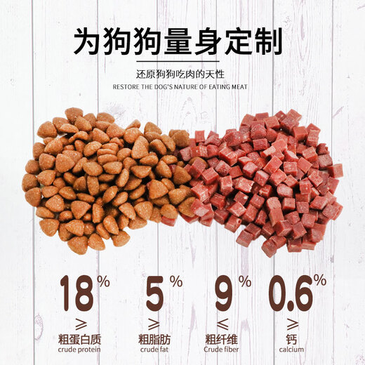 Chinese Pastoral Dog Food Dog Girl General Beef Flavor Bulk Food 10 Jin Jin equals 0.5 kg. Packed into puppy native dog food 5 kg kg 0kg dog food beef flavor 5 Jin Jin equals 0.5 kg (limited time event)