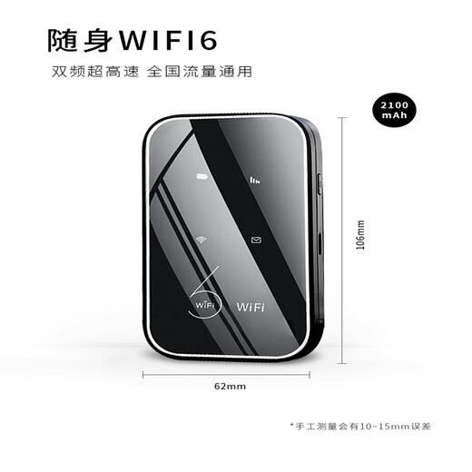 Xiaoyi free traffic in the first year, mobile portable wifi6 high-speed unlimited traffic 5G Gigabit wireless network 2025 national universal portable car routing Internet card official mirror top version - free traffic for 1 year - dual-band dual-core