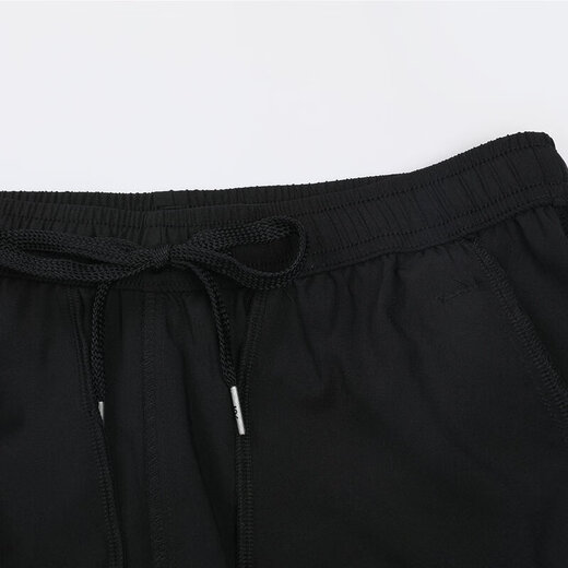 361 sports pants for women 2024 summer new fitness tying sport pinch trousers regular casual pants for women Super black-9716 XS