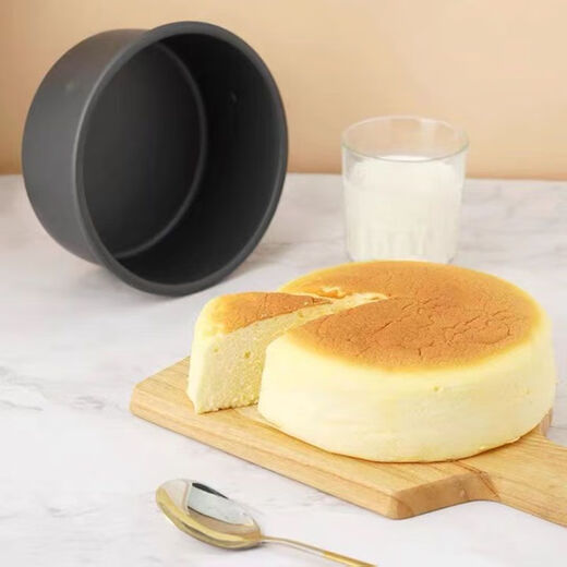 Li Shen light cheese mold solid bottom 5 inch round mini household baking SN5013 light cheese mold sn5009 black 4 inch