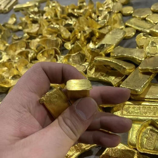 KZD999 pure gold Bengal red gold nugget, high quality, can be burned, melted, does not change color, can be used twice, 100g piece of Lao Fengxiang quality