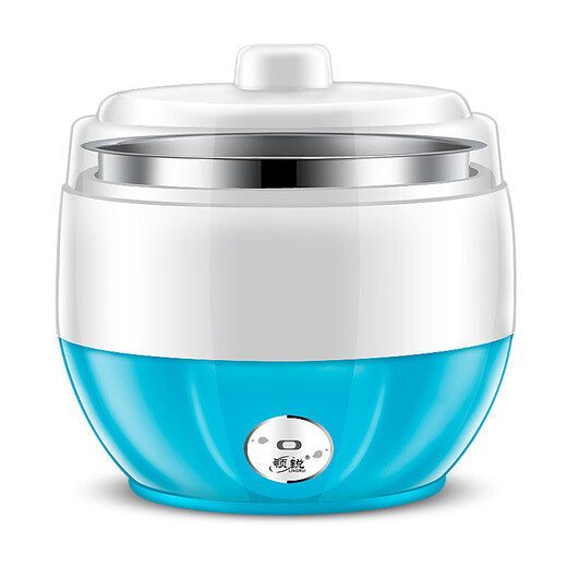 JUNMO Home Edelstahl Joghurtmaschine Kleine Größe Mini Reis Wein Natto Fermentation Maschine Vollautomatischer Schlafsaal isst saure Blau -Größe (Geben Sie 40 kleine Phagensis -Pulver)