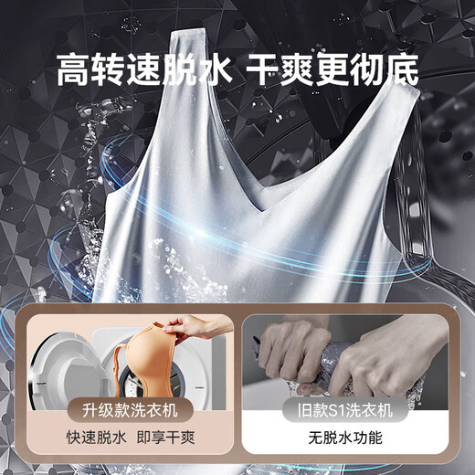 Ummi underwear washing machine special mini small wall-mounted double-barrel double-bin sock washing machine artifact subsidy semi-automatic washing and drying one 3 kg three-barrel washing machine Netizens make a wish Four-cabin CP combination version