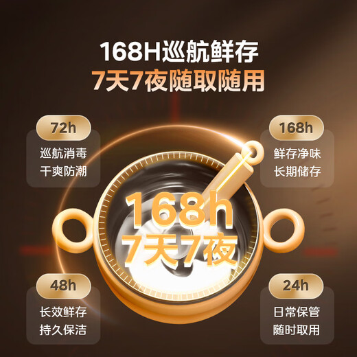 Midea maternal and infant grade disinfection cabinet built-in household kitchen tableware cupboard UV maternal and infant warehouse hot air drying 150L three layers 304 national subsidy 150B05