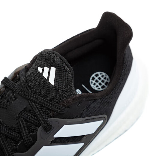 阿迪达斯 （adidas）官方舰店跑步鞋 25夏新款缓震轻便运动鞋网面透气低帮休闲鞋子男 IF4839/黑白/BOOST鞋底 40.5 (内长250mm)