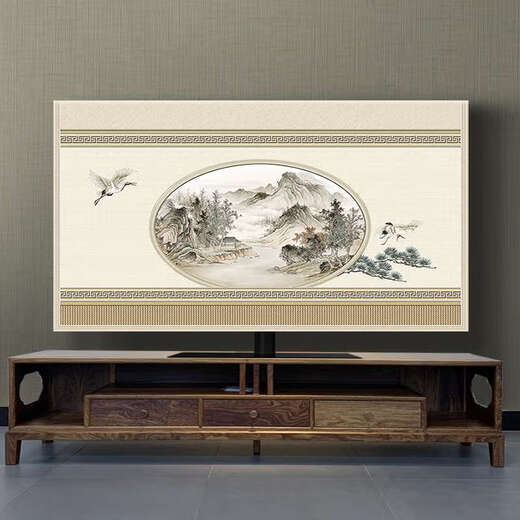 Yonghuan TV-Cover Inch LCD TV Hanging 55 60 70 75 80-Zoll-staubdichtes Abdeckungsmagnolien 60 Zoll 13780 cm