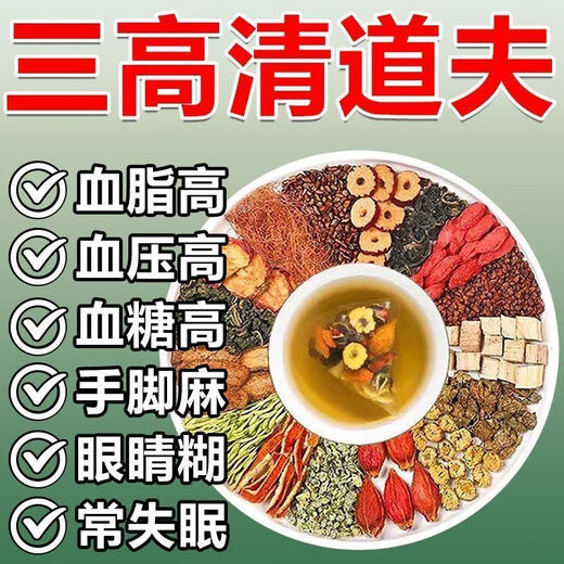 同仁堂【北京同仁堂】青钱柳玉米须桑叶茶花草茶牛蒡根茶苦荞葛根茶 假一赔十 大药房直售 五盒200包【巩固组合】家庭必备