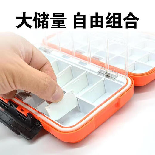 Handing Multifunctional Fishing Gear Accessories Storage Box Lure Bait Box Waterproof Fishing Accessories Box Lure Accessories Box Small Tool Box Small Ordinary Black 9 Grids