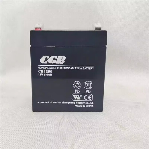 CGB长光CB12250蓄电池12V25AH消防主机24V24AH直流屏UPS备用电池 CB12250