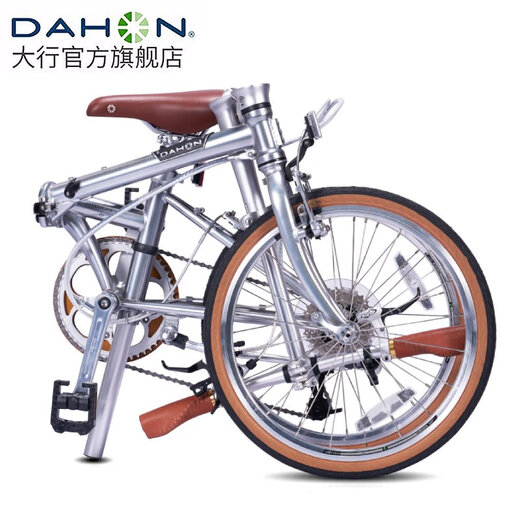 DAHON D10 folding bicycle 20-inch 10-speed adult male and female student retro leisure bicycle HAC003 electroplated silver