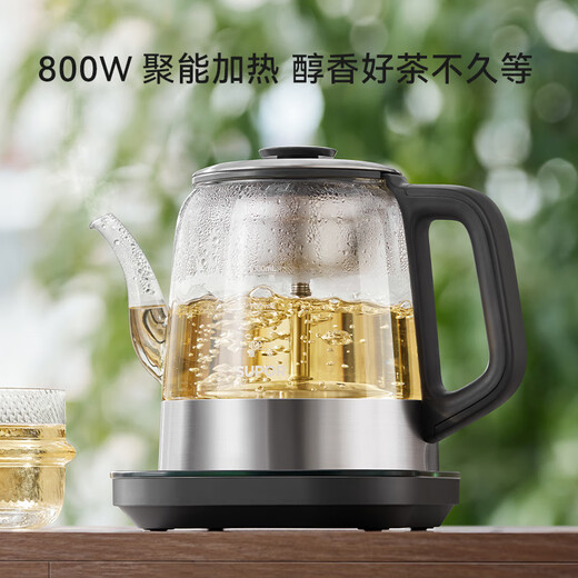 SUPOR tea kettle health kettle tea kettle electric kettle steam spray steaming tea kettle 316L stainless steel tempering glass panel kettle office home SW-10C23