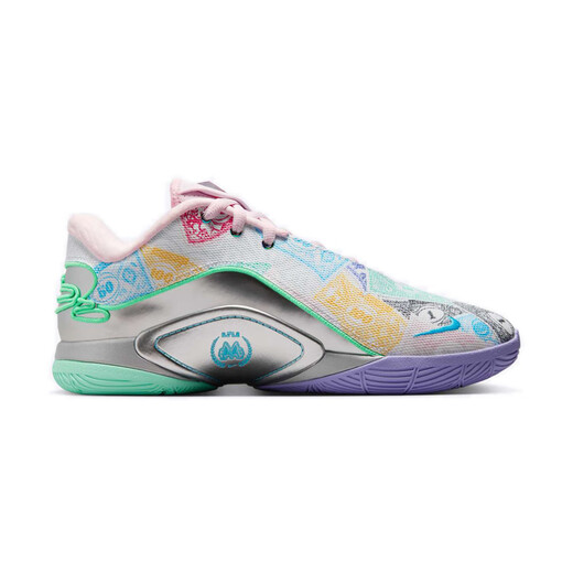 Nike (Nike) LeBron 21 Low Ep James Low Top Sports Chaussures Air Cushion Practical Basketball Chaussures Chaussures pour hommes FZ1098-100 40.5