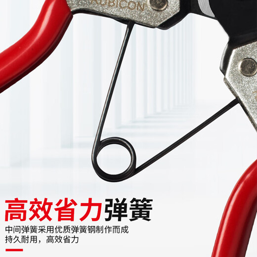 Robin Hood (RUBICON) branch pruning scissors, professional fruit tree pruning scissors, garden pruning shears, gardening shears, large scissors RPS-807