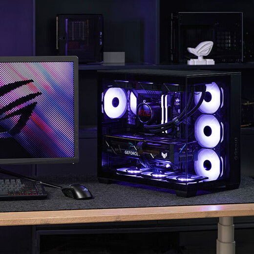 ASUS Family Bucket 24-issue interest-free i9 14900KF/RTX5080 host RTX5090 D graphics card deep learning AI computing desktop design rendering e-sports assembly with one 14900KF+RTX5070