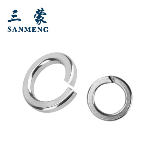 Sanmeng 304 stainless steel spring washer GB93 M6 (50 pieces/bag)