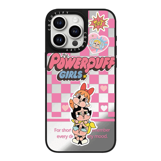 
CASETIFY joint crying baby Powerpin policewoman suitable for Apple 15pro mobile phone case iphone14promax protective case 13/16 mirror MagSafe magnetic 12 card TiFY [ca679 fireworks Powerpin policewoman] silver mirror iPhone 16