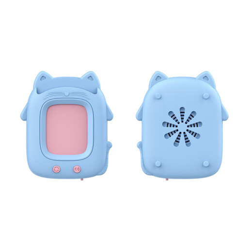 Trois cents jouets éducatifs pour enfants apprenant la machine à cartes d'illumination bilingue chinoise et anglaise Machine de carte d'éducation précoce applicable au rose + 224 Contenu chinois et anglais + chansons pour enfants (112 cartes)