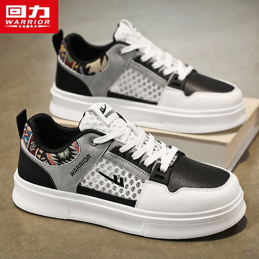 
Warrior shoes men's versatile men's shoes casual sports shoes men's L699C white/gray/black 40