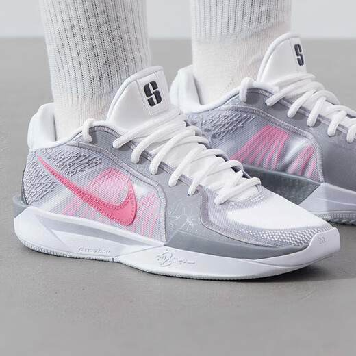 耐克（NIKE）休闲鞋男鞋女鞋2025新款春季运动鞋SABRINA 2萨布丽娜篮球鞋 FZ1517-100白色/水泥灰/亚紫粉 42