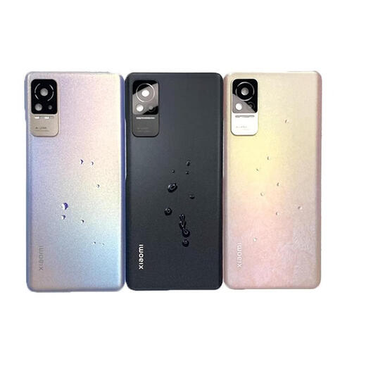 Maozhe is suitable for Xiaomi Civi original glass back cover Civi 1S original adhesive battery cover Civi2 pure original back cover Xiaomi Civi2 original back cover_pink with frame