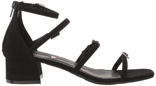 Steve Madden Girls Tarly, Black Black 4 Big Kid