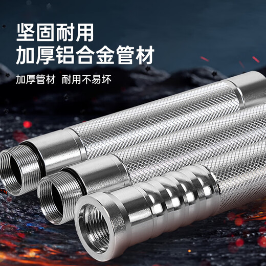 Quxing engineering shovel multifunctional folding military shovel outdoor camping emergency tool manganese steel shovel 3-section shovel