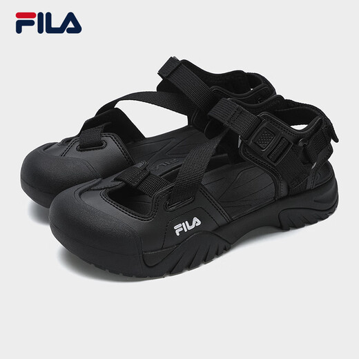 FILA Official Women's Shoes Cream Sandals 2025 Beach Shoes Sandals Casual Shoes Sneakers