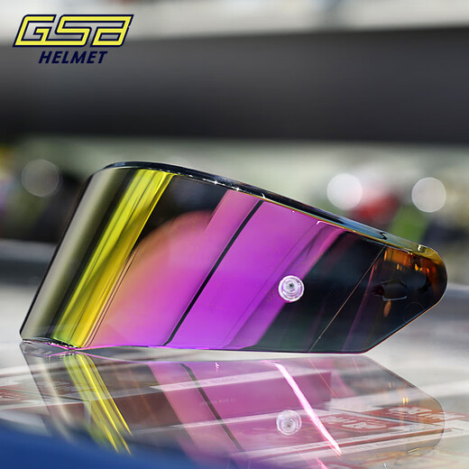 GSBgsb helmet lens S-361 361GT model lens gold-plated purple lens