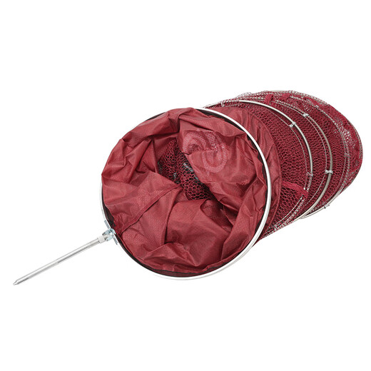 God Shark 25cm*2.5m rubberized fish net bag fishing net anti-hanging quick-drying fishing net bag portable fish net bag fishing gear