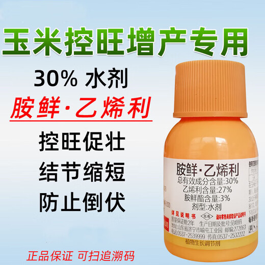Ammonium fresh ethephon ester corn growth control drug chlormequat control agent robustin dwarfing agent increase yield and resist lodging 25g