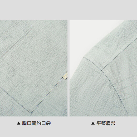 HLA海澜之家短袖衬衫男夏季25花纹宽松印花休闲衬衣男