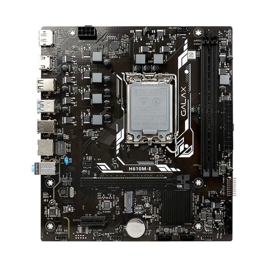 Colorful/Xingchi H610M motherboard with 12100F 12400F motherboard CPU set brand new office e-sports motherboard set Yingchi H610M E +i3 12100F new loose film