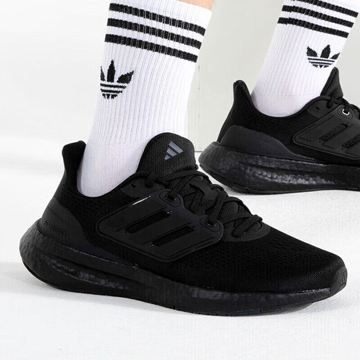 阿迪达斯 （adidas）男鞋女鞋 春季新款运动鞋Pure Boost网面透气轻便缓震跑步鞋 IF4840/黑武士/网面透气 36 (内长220mm)