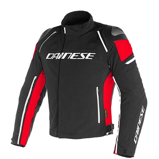 Dainese/Dennis Racing 3 D-Drogen-Rennanzug winddicht und Regendicht Four Seasons Motorrad Reitanzug Männer Rennen 3 Jacke schwarz und rot 1654605/684 46