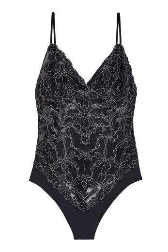 B.tempt d by Wacoal Women s Feeling Famous Jumpsuit, Night/Angel Win, S Night/Angel Win S