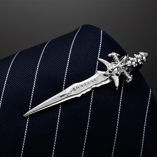 Lie Shang Rotation Hollow Design Silver Gold Tie Tie Men Affaire des hommes Forme d'usure formelle Companion Gift Gift Men and Women Tend Trend Trend's Arrow Tie Tip Clip