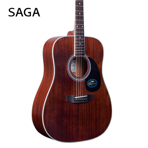 SAGA Saga Guitar Spruce Veneer SF700R Retro Color 40-inch Beginner Beginner Folk Guitar Gift Pack Teaching