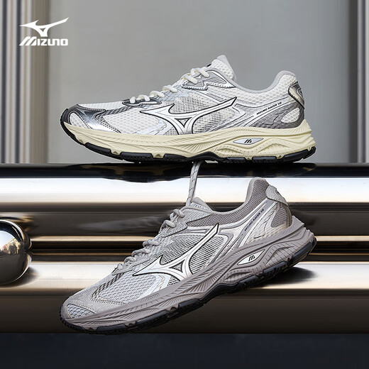 Mizuno's new men's and women's running shoes, urban sports with breathable retro functional running shoes RACER V2