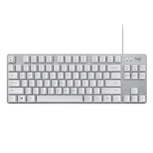 罗技（Logitech） K835 机械键盘 有线游戏键盘 TTC轴 84按键办公键盘 拼色键盘 K835 TKL红轴-吾皇万睡键帽款