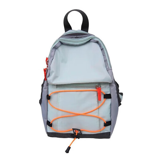 DUTRIEUX outdoor backpack contrasting color mountaineering bag picnic retro small school bag light travel bag light hiking backpack outdoor backpack [mint green]