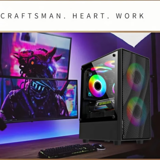MSI 12100F/12400F 12600kf Sistema desnudo RTX4060/5060/5060TI/7650GRE Office Broadcast Broadcast Design Editing Rendering Assembly Computer Host I3 12100F H610M Versión estándar de sistema básico (no estándar (no estándar (no