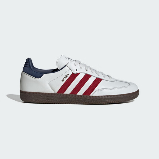 三叶草（Adidas）阿迪达斯ADIDAS三叶草Samba T头鞋男女休闲鞋IH4881 白色  42 