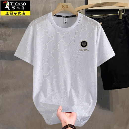 Camiseta de color corta de color pájaro carpintero de pájaro carpintero