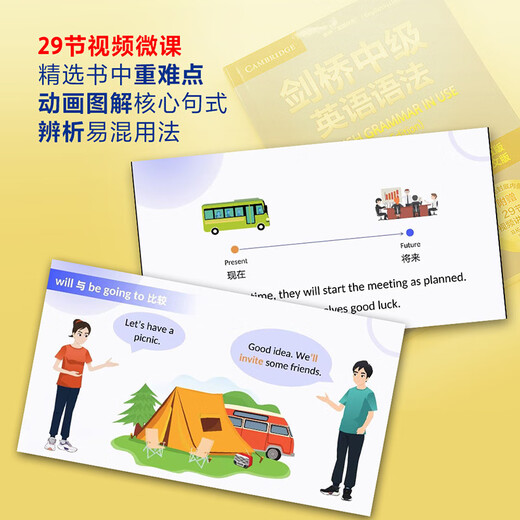 Kostenloses Video-Tutorial zur Cambridge Intermediate English Grammar, fünfte Auflage, chinesische Version, English Grammar in Use, English in Use