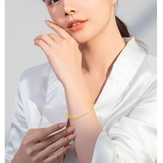 ARY Pure Gold 999 Phoenix Tail Gold Bracelet Women's Gold Plain Gold Pure Gold Bracelet Valentine's Day Gift for Girlfriend Gold-plated Pure Gold Phoenix Tail Bracelet 2.56g