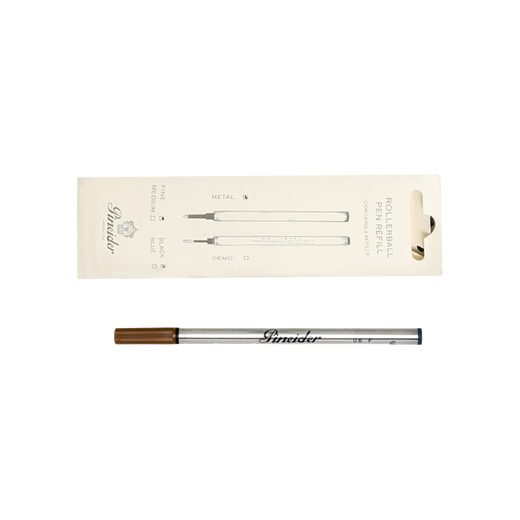 PINEIDER 2 packs of black pen refills/two ink cartridges 2 packs of black F-tips