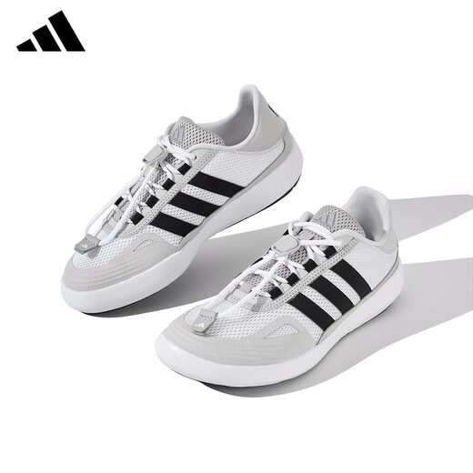ADIDAS阿迪达斯溯溪鞋官方正品男鞋女鞋夏季新款户外涉水鞋运动休闲鞋 黑/白JP6630 42