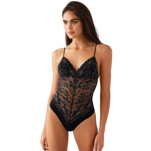 B.tempt d by Wacoal Women s Feeling Famous Jumpsuit, Night/Angel Win, S Night/Angel Win S